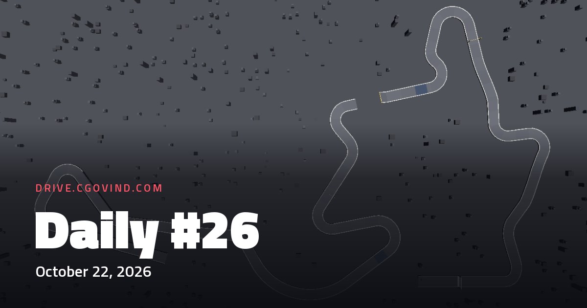Daily #26 | Drive